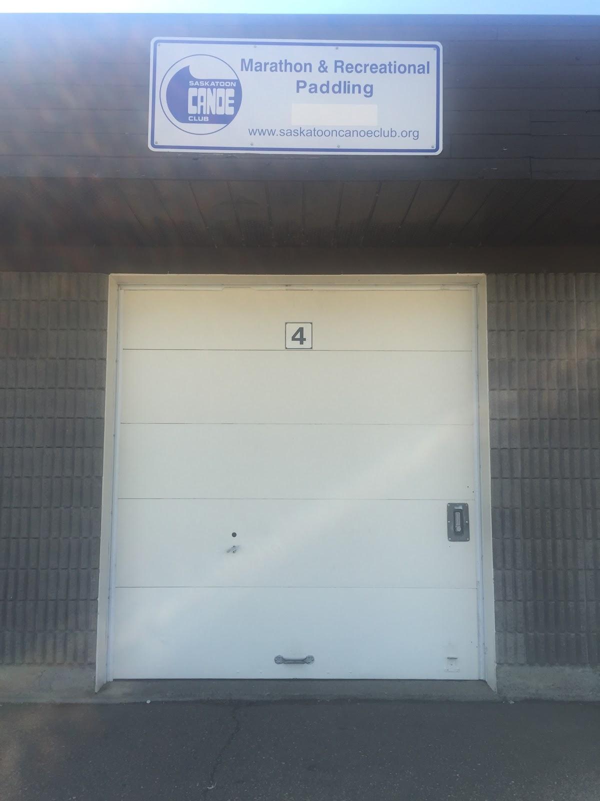 Photo of the door at bay 4 closed